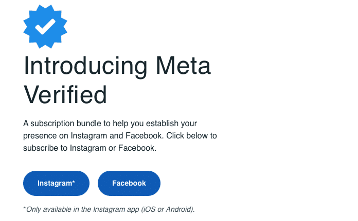 Μπλε σήμα στο instagram για όλους! Πότε θα έρθει στην Ελλάδα;