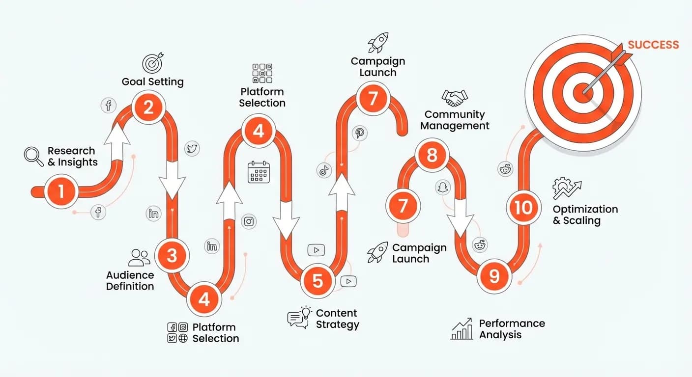 Social Media Strategy 2026: Τα 10 Βήματα που Κάνουν τη Διαφορά