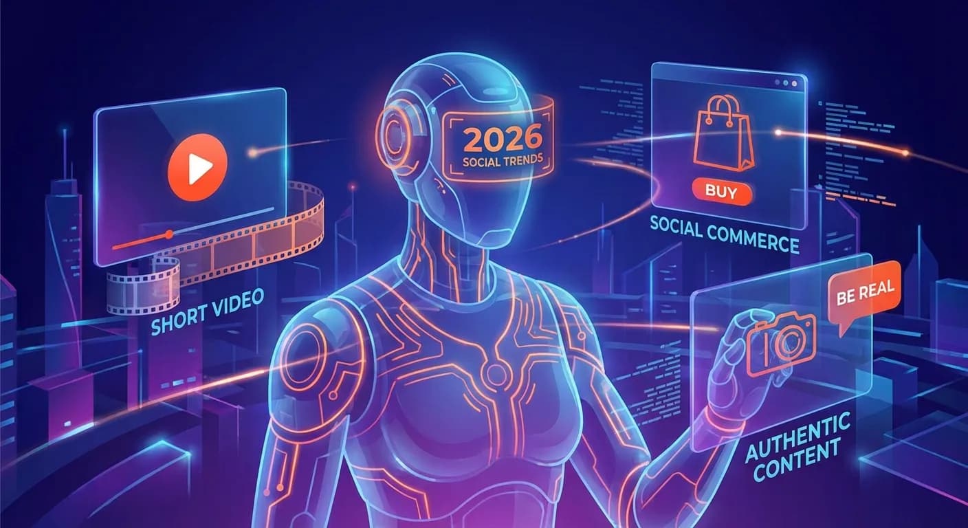 Social Media Trends 2026: Τι Αλλάζει και Πώς να Προσαρμοστείτε