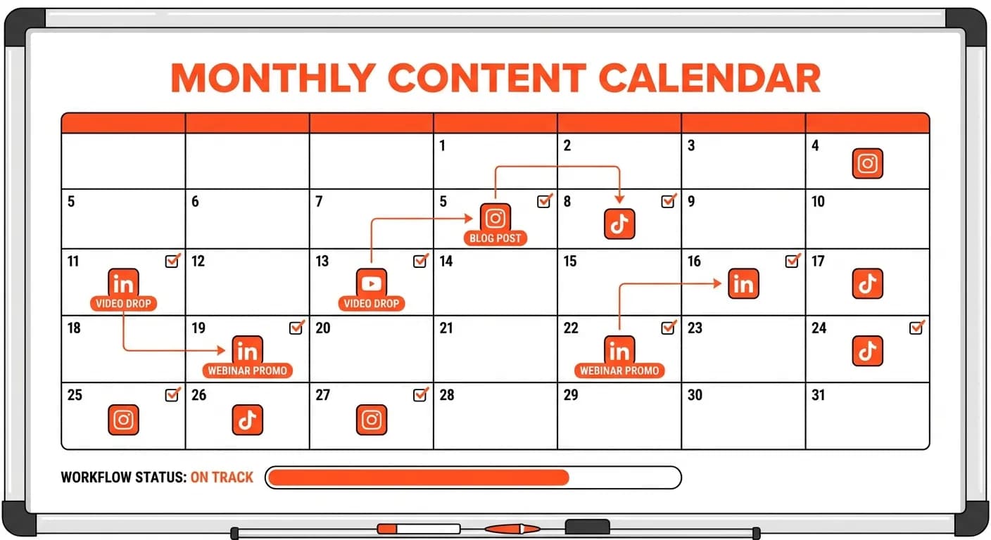 Content Calendar: Πώς να Οργανώσετε το Περιεχόμενο Social Media