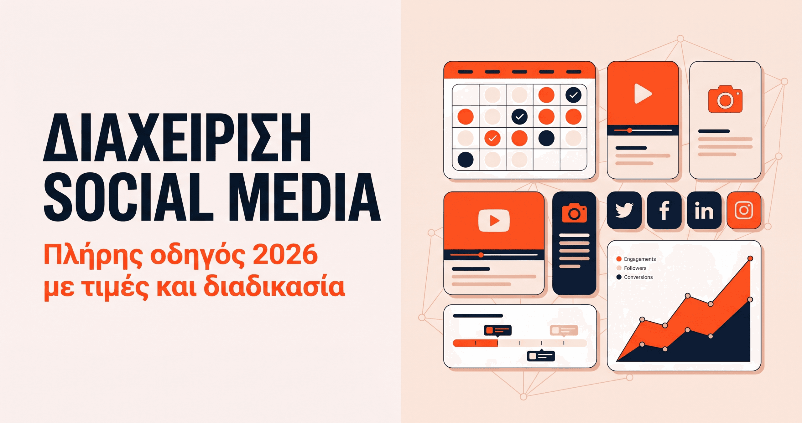 Τι είναι Διαχείριση Social Media: Πλήρης οδηγός με τιμές και διαδικασία 2026